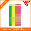 new promotion 7' pencil wooden multi Multi-color HB Pencil